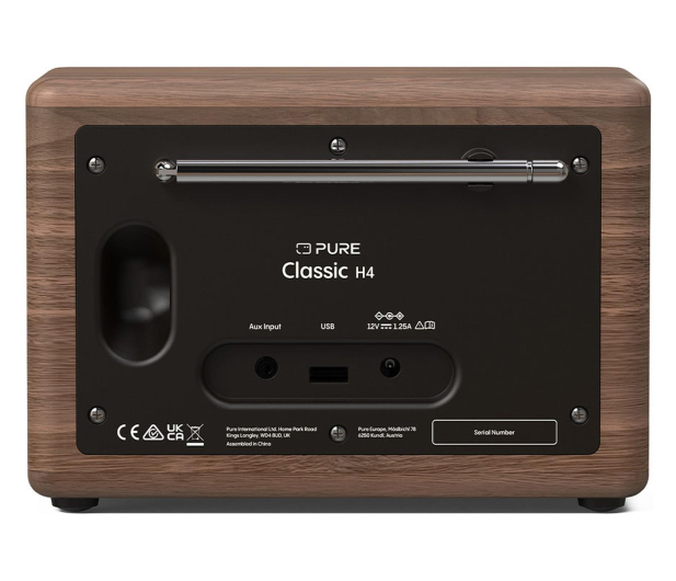 PURE Classic H4 Coffee Black/Walnut EU/UK - 1538357 - zdjęcie 3